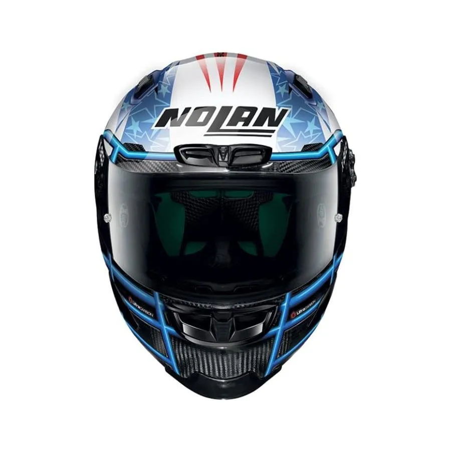 Шолом X-Lite X-803 RS ULTRA CARBON Replica A. Rins Black-Grey-Blue